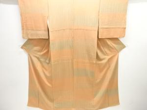 変わり縞模様小紋着物